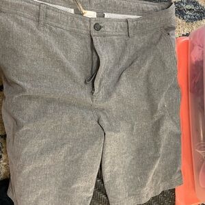 Men's Gray Casual Shorts